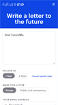 Mobile Screenshot of futureme.org